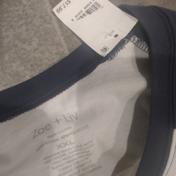 Brand New  Zoe+ Liv graphic t shirt - Picture 2 of 2